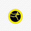 Interflora yello black logo