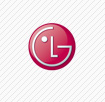 LG burgundy logo