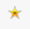 rockstar golden star with two r letters inside logo quiz answer