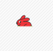 red happy bunny logo quiz 
