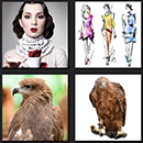 4 pics 1 movie level 4 hawk, eagle, models and woman