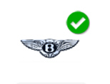 luxury car manufacturer logo with B