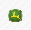  deere on green background logo