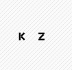 kenzo k and z black letters