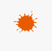 Nickelodeon orange splash logo
