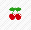 pacha red cherrys logo
