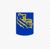 Royal bank of canada blue symbol with lion inside 