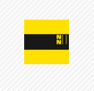 western union black and yellow square logo
