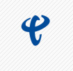 china telecom blue logo hint