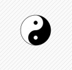 yin yang black and white logo level 12 hint