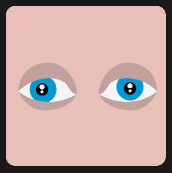 boy with big blue eyes