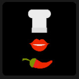 big red lips white cooker hat and red pepper quiz
