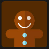cookie character icon pop