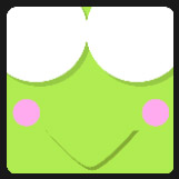 green frog pink cheeks quiz