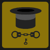 key handcuffs and hat quiz