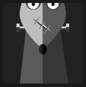 man with stiched mouth icon pop level 5