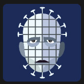 man with square face and many pins level 5