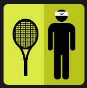 icon quiz tennis player