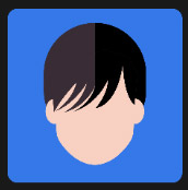 quiz with man hair forehead black