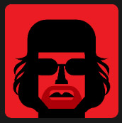 military hat big black glasses quiz icon