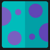 purple dots character level 6