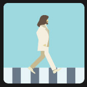 pedestrian dressed in white quiz