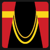level 7 icon pop red black yellow quiz
