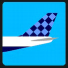 blue square tale plane