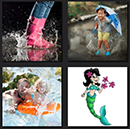 4 pics 1 movie answers level 7 water, splash, marmaid