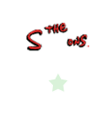 the simpsons handwritten logo 