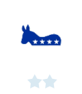 democrat blue donkey