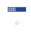 white se on blue rectangle seiko logo