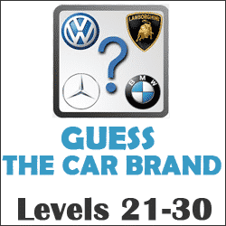 Guess the car brand logo quiz levels 21-30